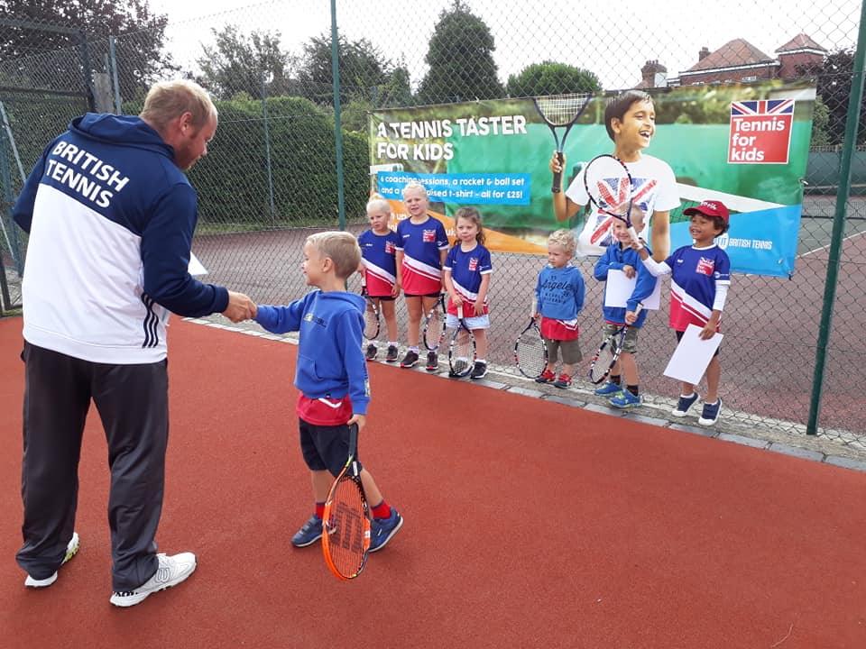 Graham’s Tennis for Kids courses proving popular
